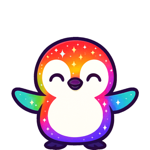 Rainbow Penguin